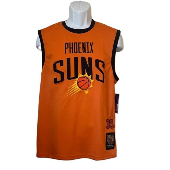 Ultra Game Other - Phoenix Suns Basketball Jersey Number 35 Durant Orange Men's Size M Ultra Game